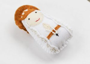 Ourladyoffatimafeltdoll - Our Lady Of Fatima - And A Giveaway!  (31 Days Of Devotion To Our Blessed Mother) - Catholic Motherhood