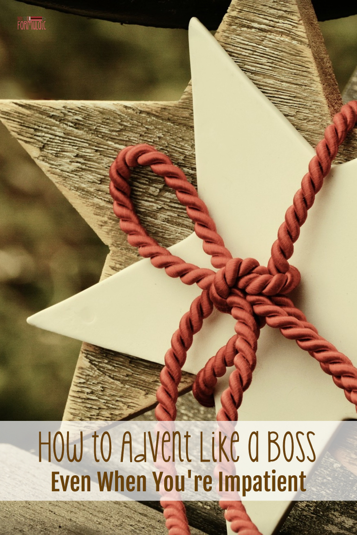 Adventbosspin - How To Advent Like A Boss, Even When You're Impatient - Catholic Motherhood