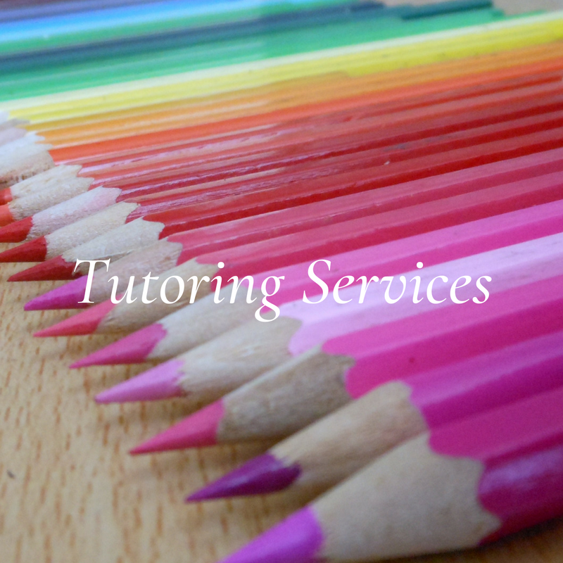 Tutoring Services Row Color Pencils