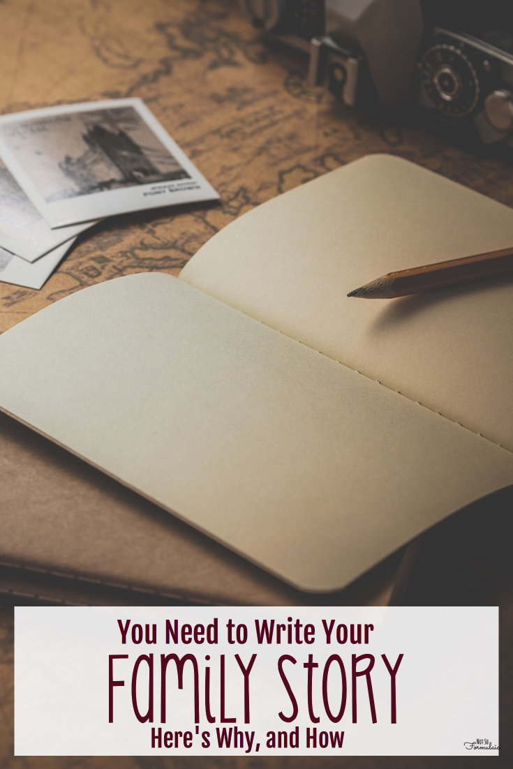 Familystorypin - You Need To Write Your Family Story: Here's Why, And How - Gifted/2e Parenting