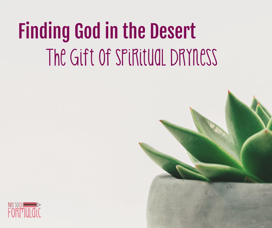 Spiritualdryness - Finding God In The Desert: The Gift Of Spiritual Dryness - Gifted/2e Faith Formation