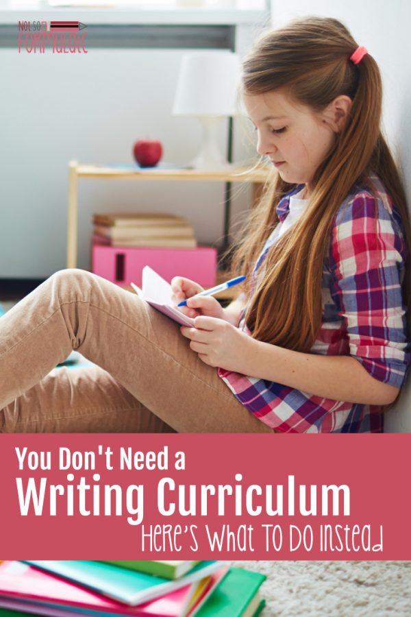 Want to teach writing without a curriculum? You're in luck - it totally can be done. Build critical thinking skills and raise thoughtful, engaged writers when you let go of your writing curriculum.