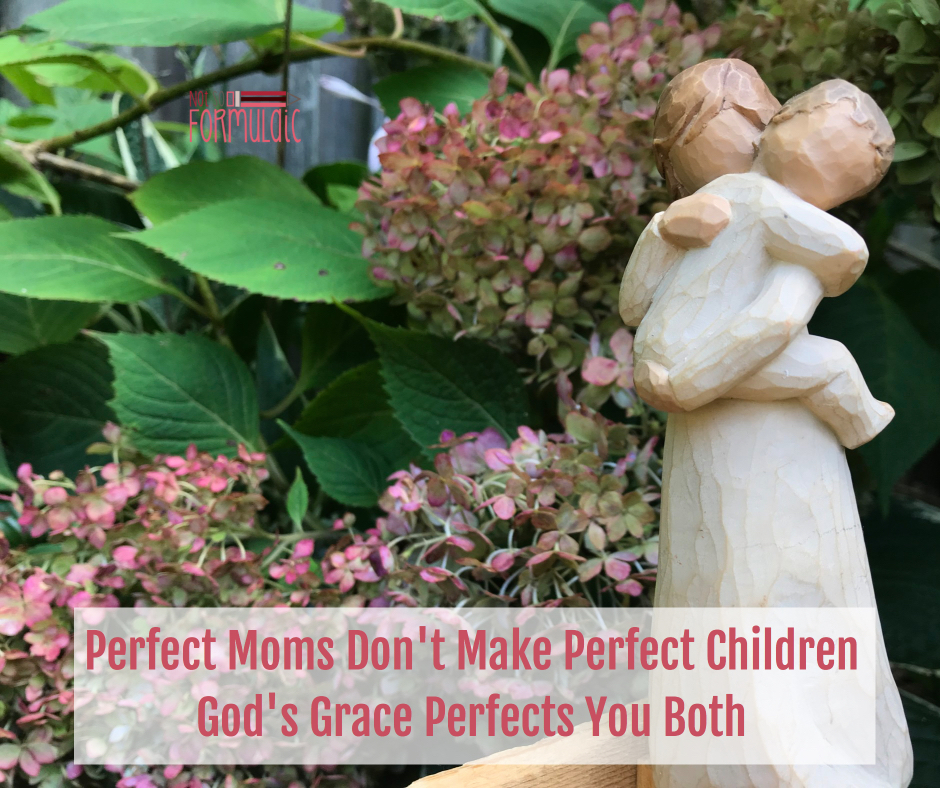Perfect Catholic Mom 3 - Perfect Mothers Don't Make Perfect Children. God's Grace Perfects You Both. - Gifted/2e Faith Formation