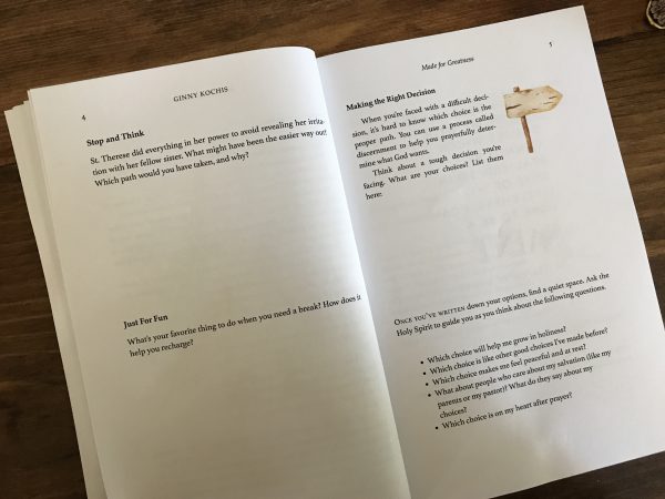 Made For Greatness A Growth Mindset Journal For Courageous Catholic Youth