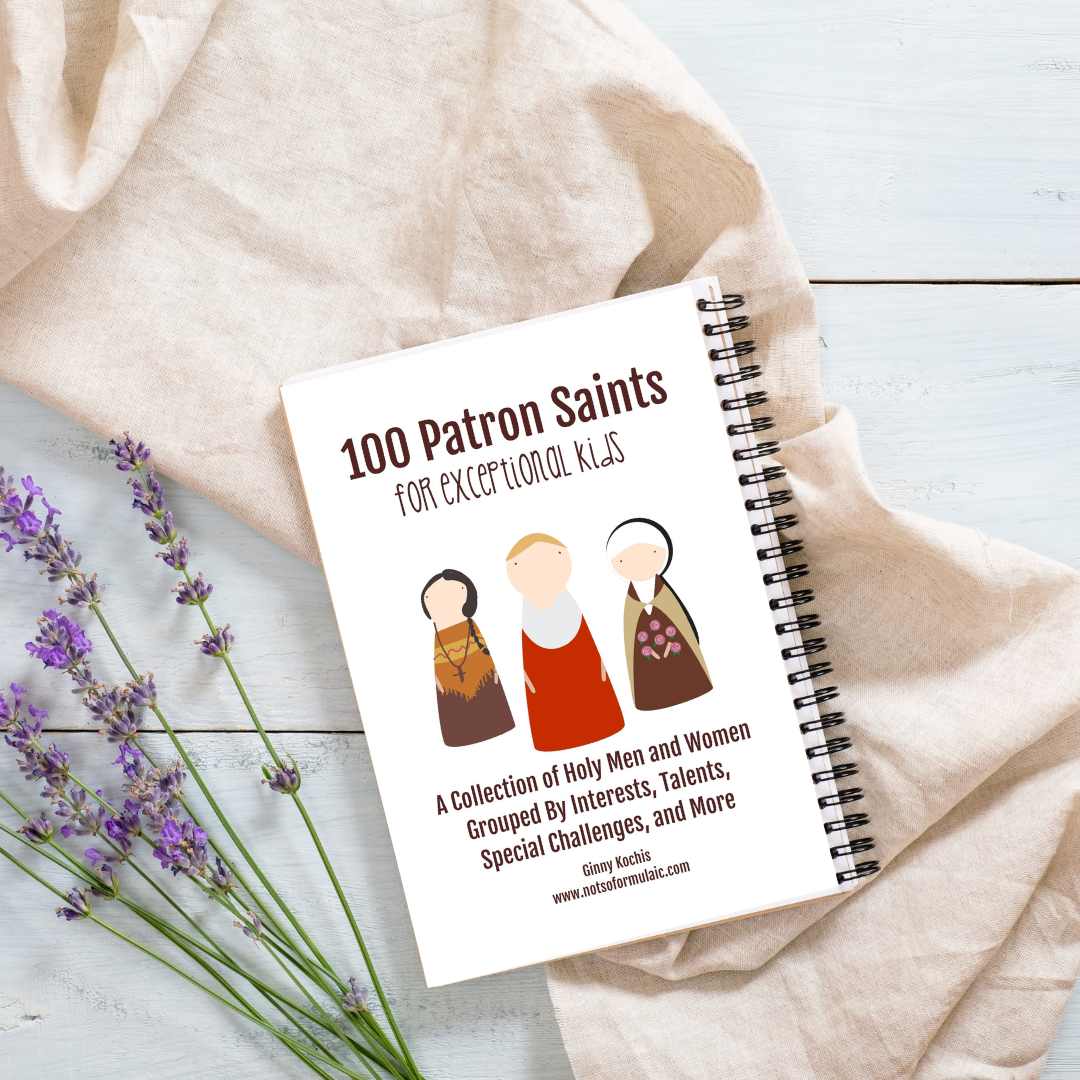 Patron Saint List Promo Image - List Of 100 Patron Saints For Exceptional Kids