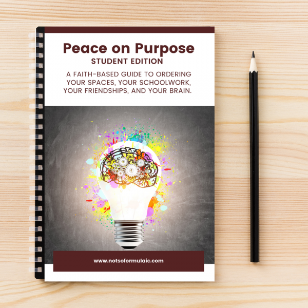 Peace On Purpose Student Edition Catholic Executive Function Course
